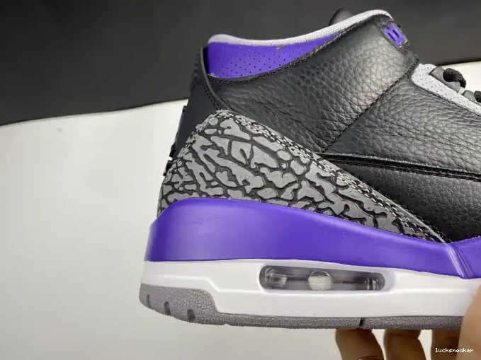Rep LUCY 3 050 CT8532 Retro Air Black Court Purple Jordan 0523